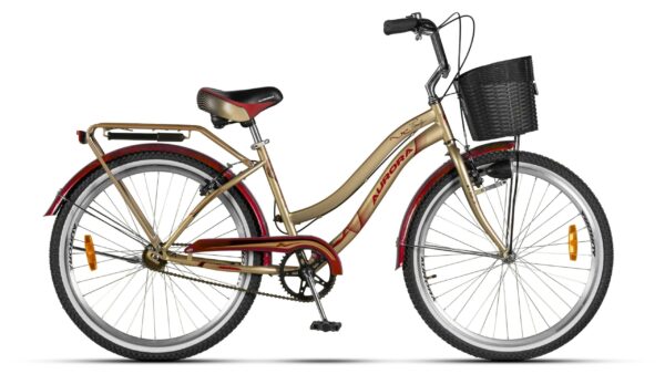 Bicicleta Paseo Aurora Paseo Family R26 1v Frenos V-brakes. - Imagen 7