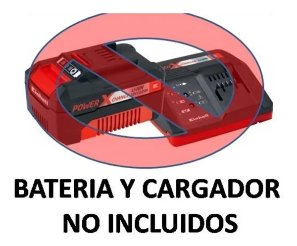 Motosierra Inalambrica Einhell Fortexxa 18/30 Sin Carbon (4600010) - Imagen 7