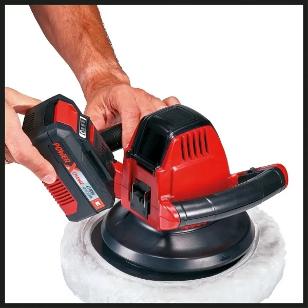 Pulidora Inalambrica Einhell Ce-cb 18/254li + Paño De Regalo (2093301) - Imagen 3