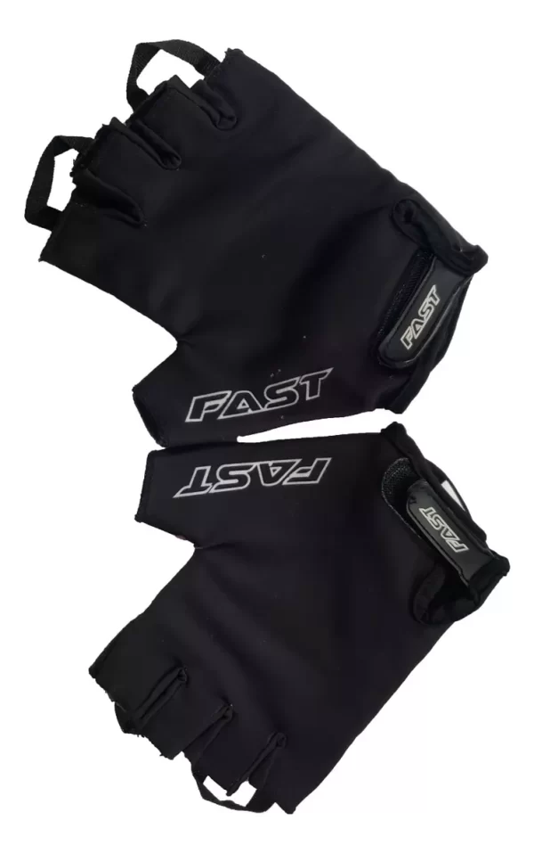 Guantes Ciclismo Fast Lycra Dedos Cortos Bikequipment Fast (18666B)