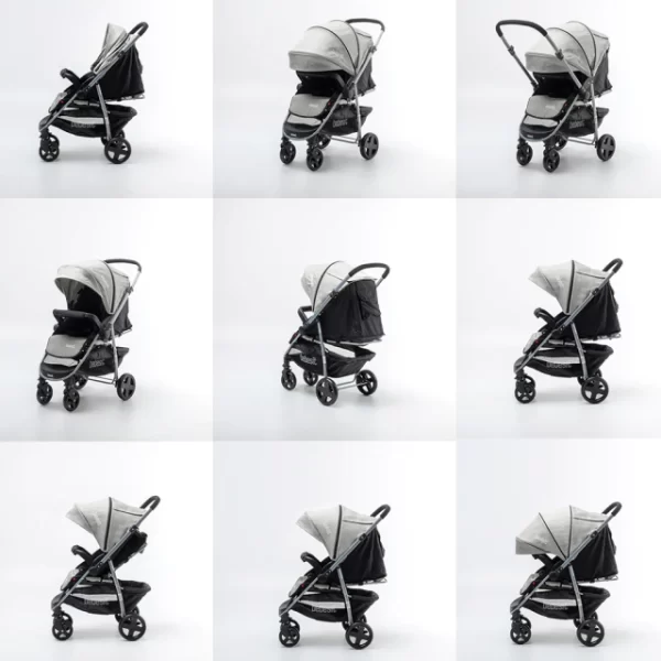 Cochecito De Paseo Con Manillar Rebatible Bebesit 1390 - Imagen 5