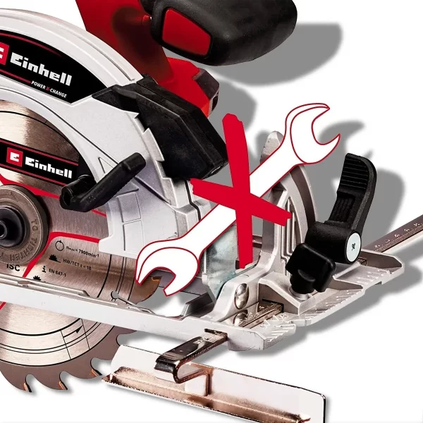 Sierra Circular Eléctrica Inalámbrica Einhell + Kit 2.5amp. (4331207) - Imagen 5