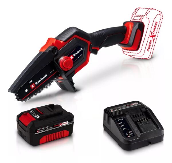 Mini Motosierra Inalambrica Einhell 18v De Mano Kit 2,5 Amp. (4600040)