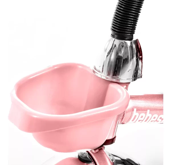 Triciclo Bebesit Con Manija Giratorio 360 Canasto Sl-1870 (SL-1870) - Imagen 7