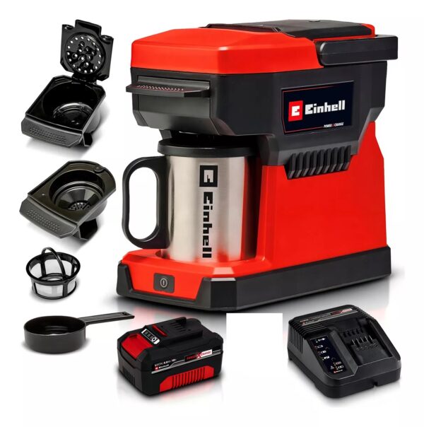 Cafetera Inalambrica Te-cf 18 Li - Solo Einhell + Kit 2.5ah (4609990) - Imagen 2