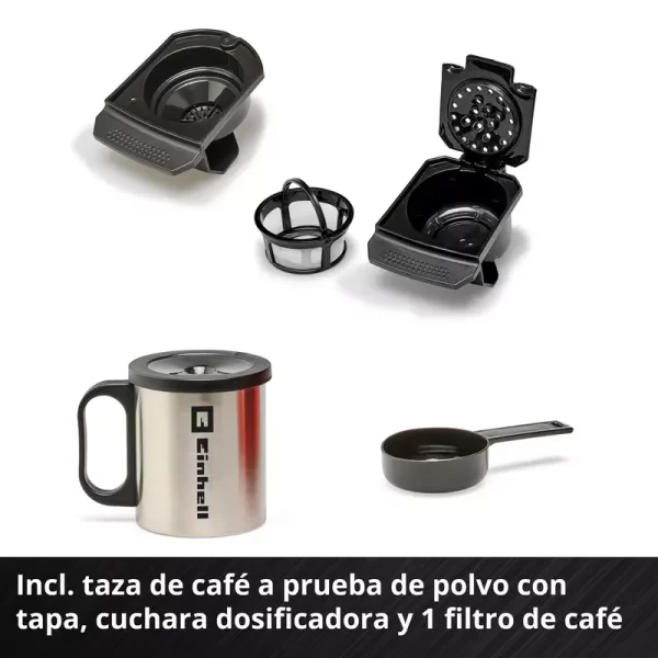 Cafetera Inalambrica Te-cf 18 Li - Solo Einhell + Kit 2.5ah (4609990) - Imagen 8