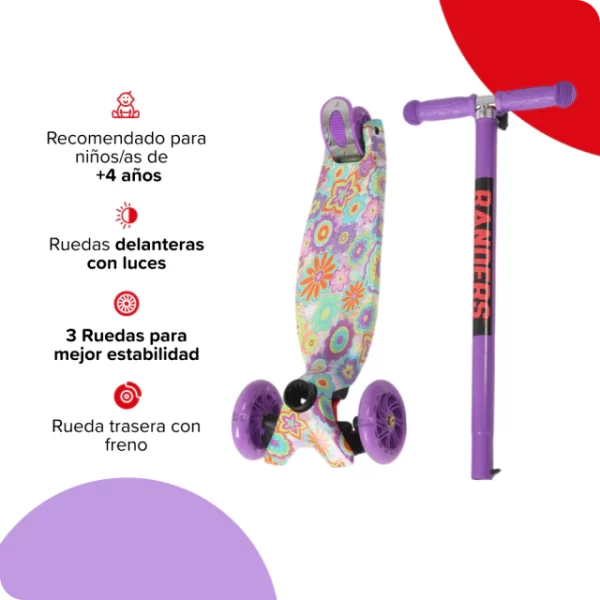 Scooter Infantil Randers Kids 8800 - Imagen 2