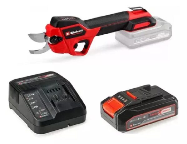 Tijera De Podar Inalambrica Einhell Brussless + Kit 2.5amp (3408320) - Imagen 4