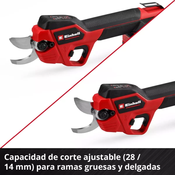 Tijera De Podar Inalambrica Einhell Brussless + Kit 2.5amp (3408320) - Imagen 9