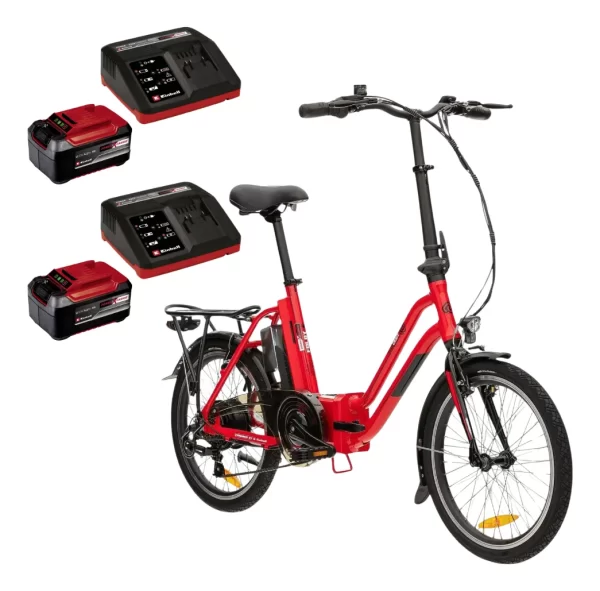 Bicicleta Eléctrica Pleg Einhell Verocraft Foldy-e + Kit 5.2 Bateria - Imagen 2