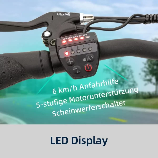 Bicicleta Eléctrica Pleg Einhell Verocraft Foldy-e + Kit 5.2 Bateria - Imagen 10