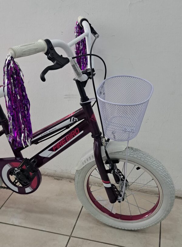 Bicicleta Cross Infantil Firebird R16 Nena (Bin19060) - Imagen 9