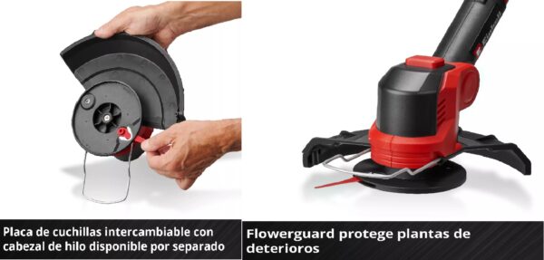 Bordeadora Inalámbrica Einhell Ge-ct 18/25 Li-solo + Kit 2.5 (3411255) - Imagen 7