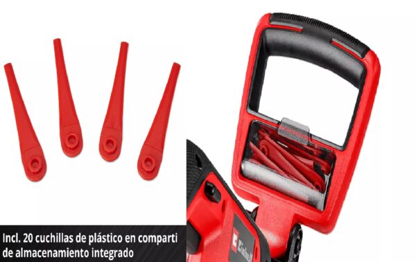Bordeadora Inalámbrica Einhell Ge-ct 18/25 Li-solo + Kit 4.0 (3411255) - Imagen 5